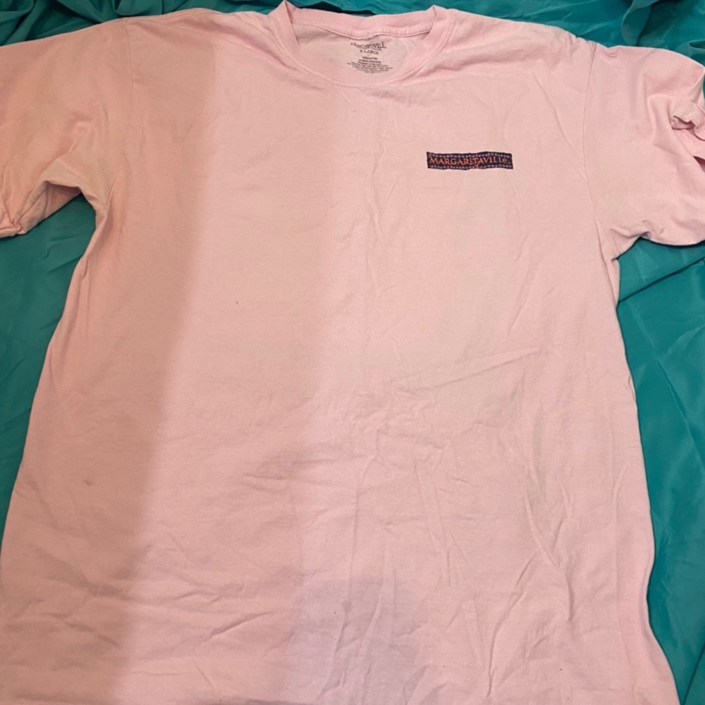 Light pink flamingo margaritaville shirt